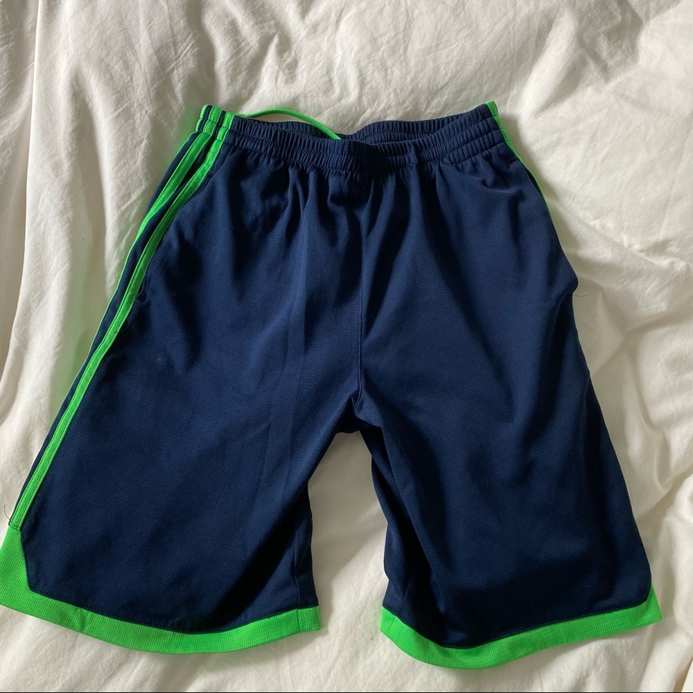 Adidas navy blue shorts